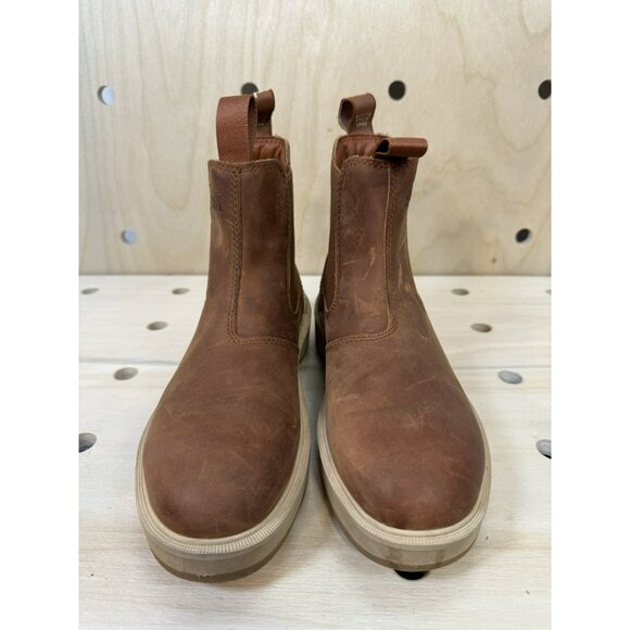 Sorel Women's Hi-Line Chelsea Scorch Tawny Buff Suede Leather Boots Size 7.5 - Picture 7 of 12